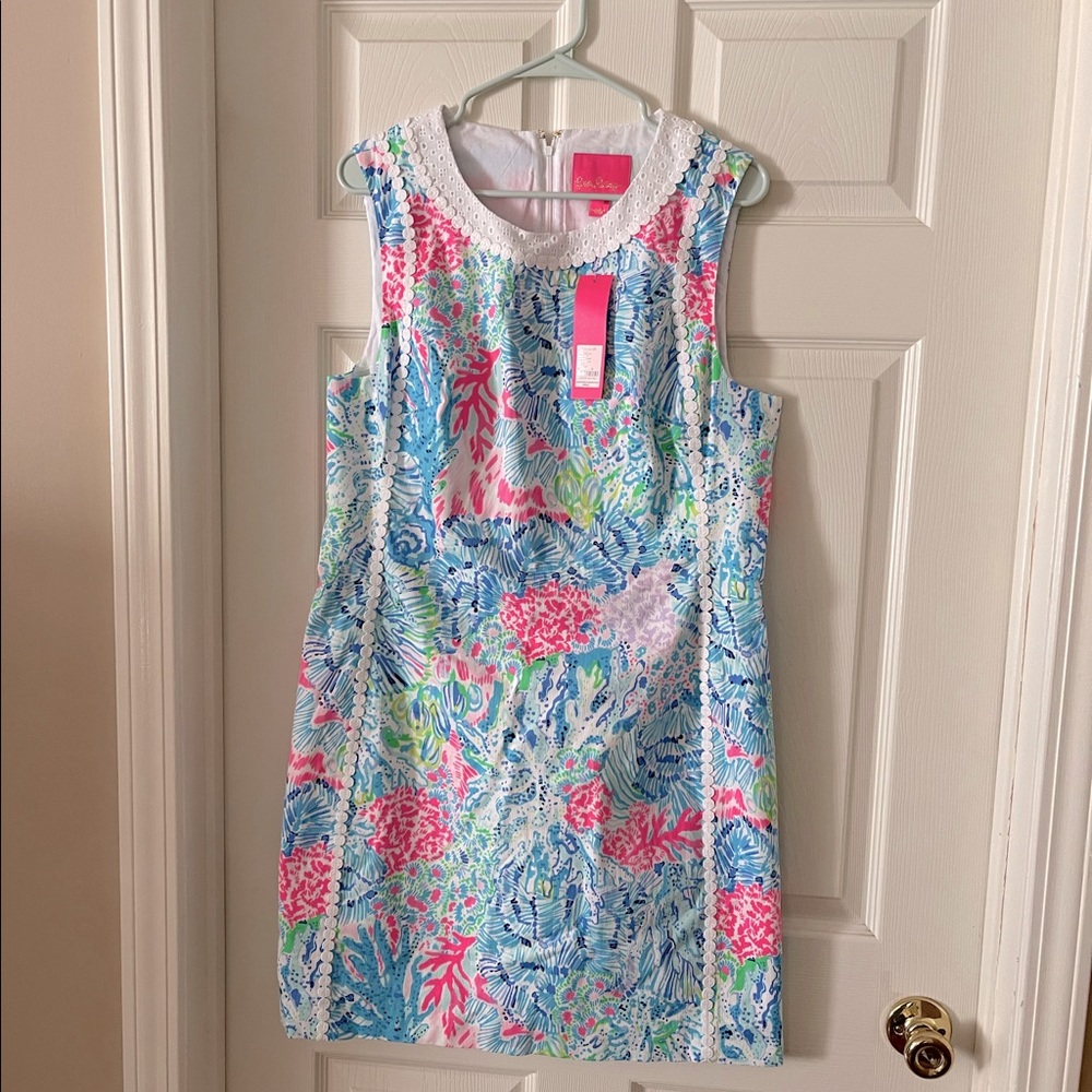 New! Lilly Pulitzer Women’s  Mila Stretch Shift Dress
